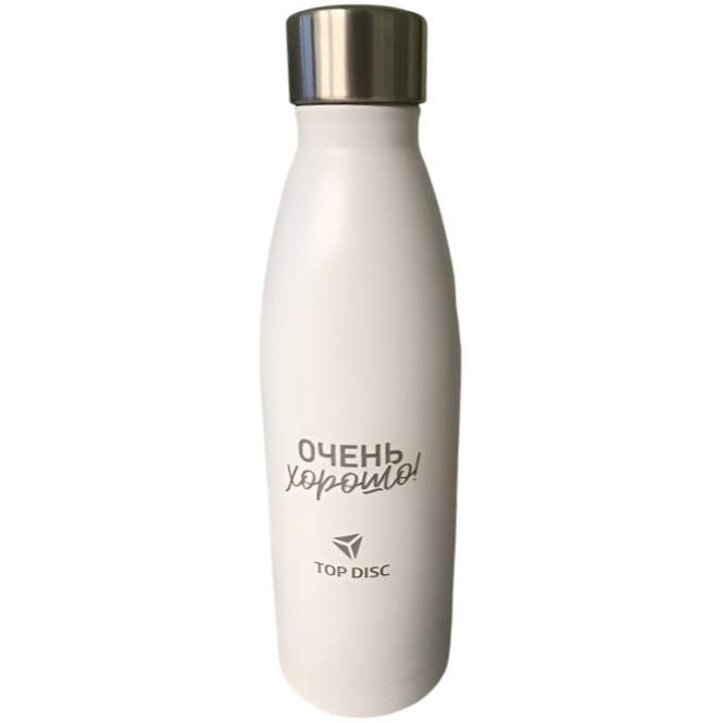 Термобутылка TOP DISC белая (Fresco) 500ml