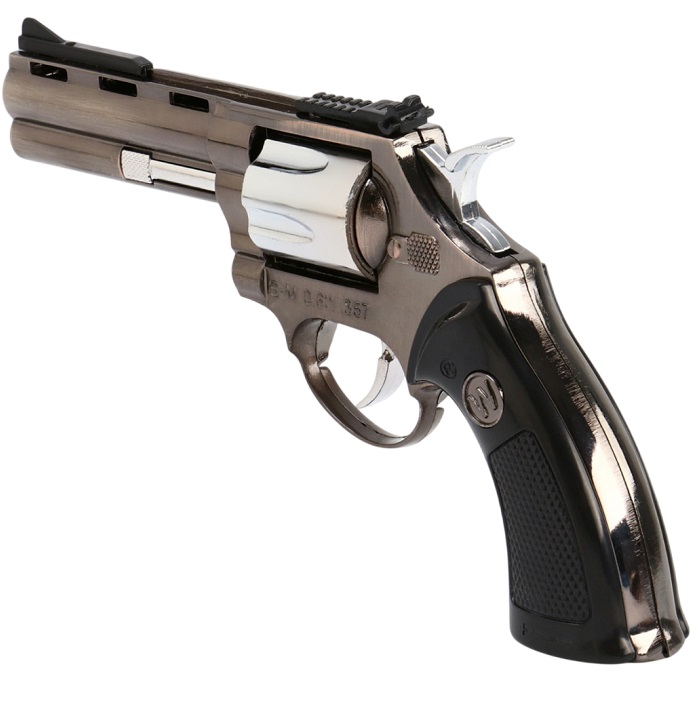 Зажигалка газовая для курения «Пистолет», пьезо