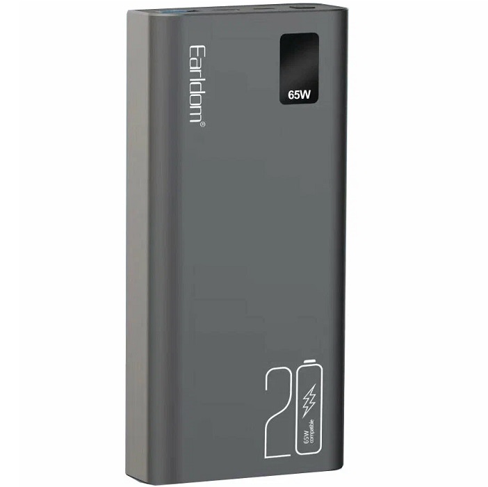 Внешний АКБ EARLDOM ET-PD22 (20000mAh) чёрный