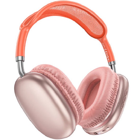 Наушники BOROFONE BO22 Plus Elegant, розовый