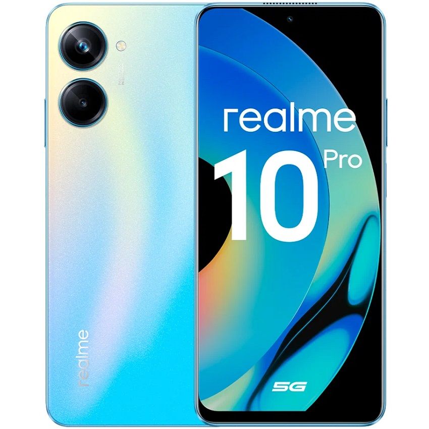 Смартфон Realme 10 Pro 5G 12/256 Голубой (CN)