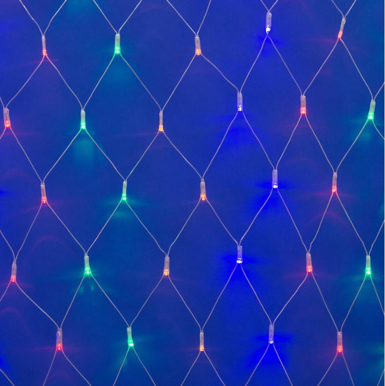 Гирлянда светодиодная UNIEL "Сетка" 2.5 х 2 м, ULD-N2520-240/DTA MULTI, IP20