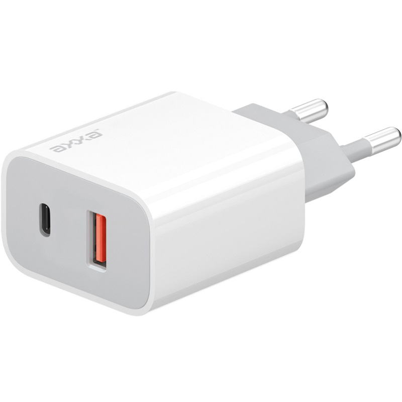 Сетевое ЗУ 1Type-C AXXA белый, 30W, QC, PD