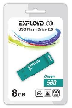 USB 16Gb Exployd 560 Green