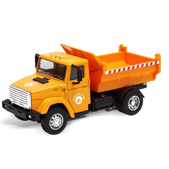 Грузовик металлический «ЗИЛ «Самосвал», инерция, масштаб 1:43 9088138