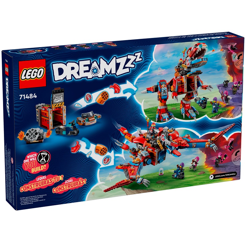 Конструктор LEGO DREAMZzz 71484 Робот-динозавр Ц-Рекс Купера