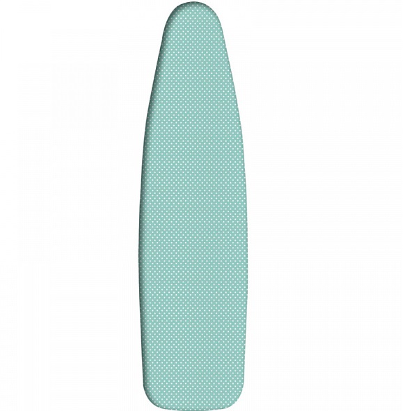 Чехол для гладильной доски HAUSMANN 38x120см, мятный, металлизирован (HM-096-S)