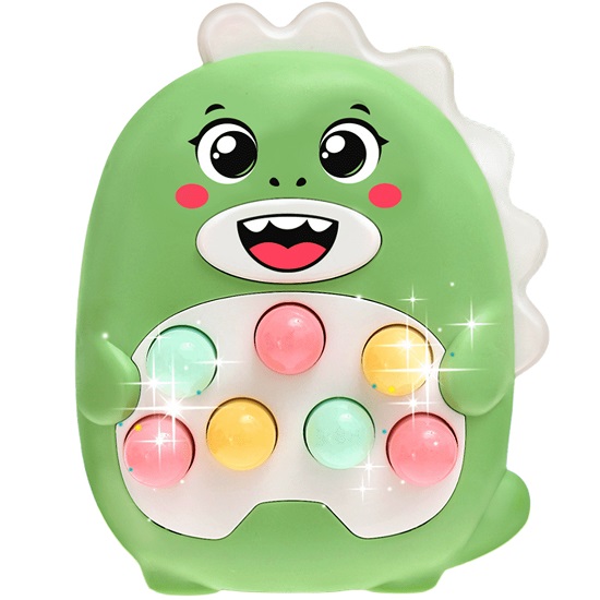 Музыкальная игрушка «Весёлый дино», звук, свет, цвет светло-зелёный 10075172