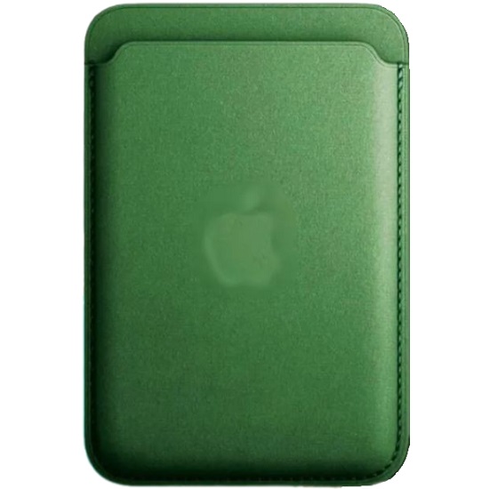 Кошелек для карт MagSafe Leather Wallet Зеленый