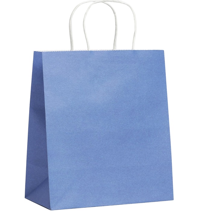 Пакет крафтовый «Blue», 22×25×12 см 7098730