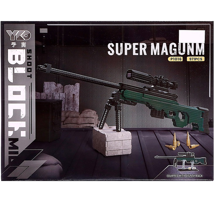 Конструктор-Мини «Оружие. AWP», 971 деталь