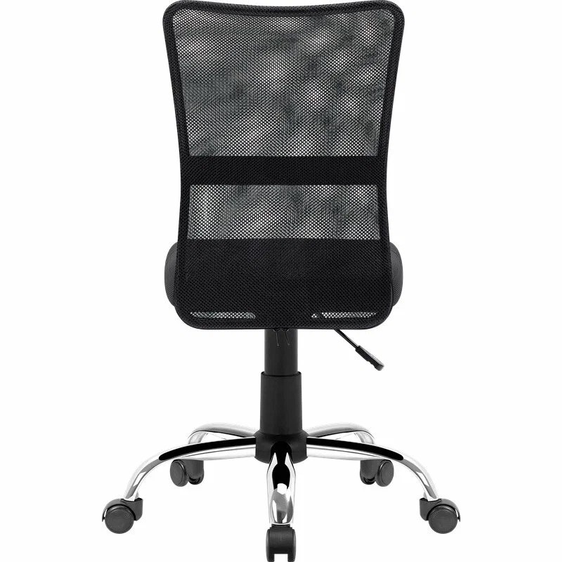 Кресло DEFENDER Optima черный,сетка,без подлокотников