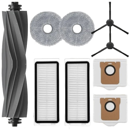 Комплект аксессуаров для робота-пылесоса Dreame Bot L20 Ultra, L30 Ultra, X20 Pro, X20 Pro Plus (9шт.)