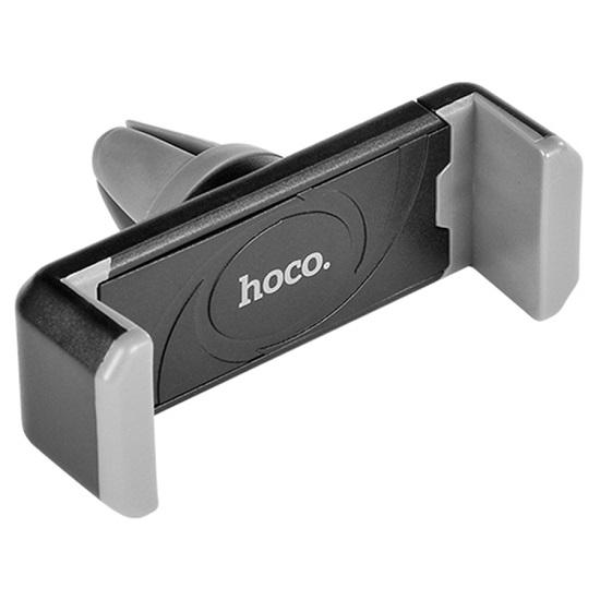 Автомобильный держатель HOCO CPH01 черный с серой вставкой