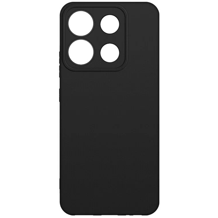Силиконовый чехол DF для Infinix Smart 7 Plus DF inCase-23 (black)