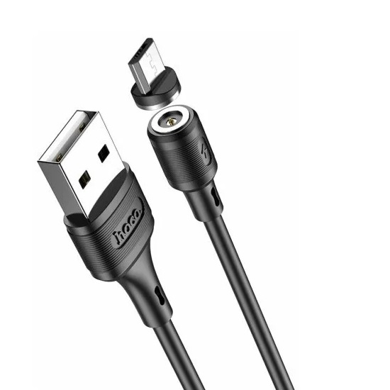 Кабель USB <--> microUSB  1.0м HOCO X52 черный
