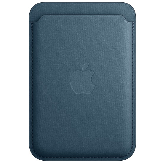 Кошелек для карт MagSafe Leather Wallet для Apple iPhone Голубой