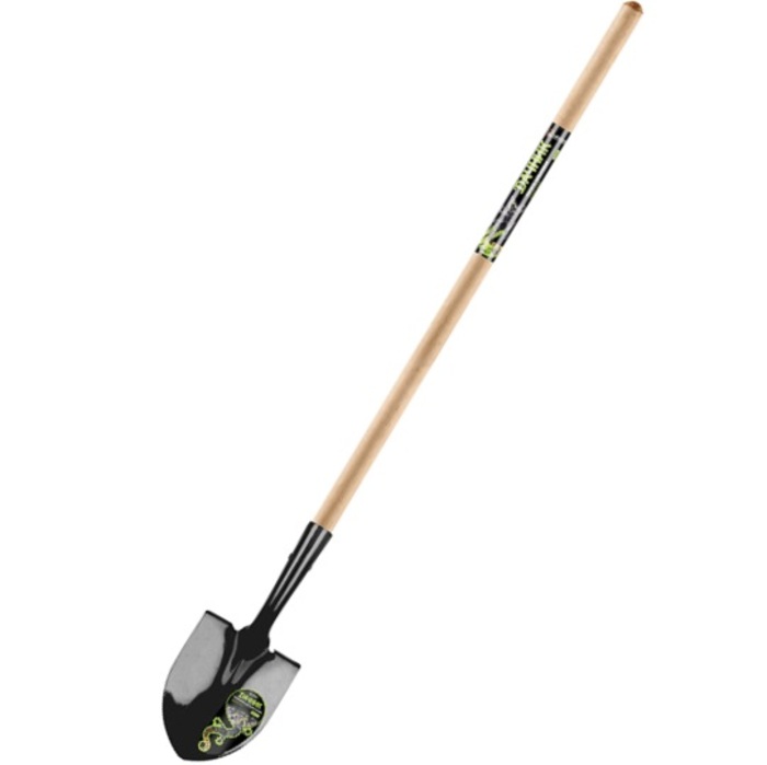 Лопата штыковая дамская ЦИ ДАЧНИК 2220-ч, 155х200х1200 мм, деревянный черенок