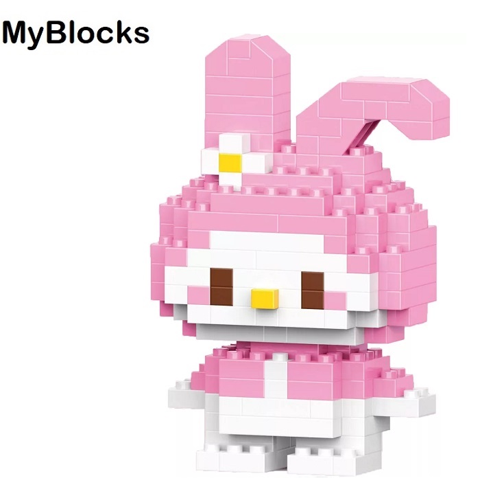 Фигурка-конструктор MyBlocks "Заяц" сирен 7214A