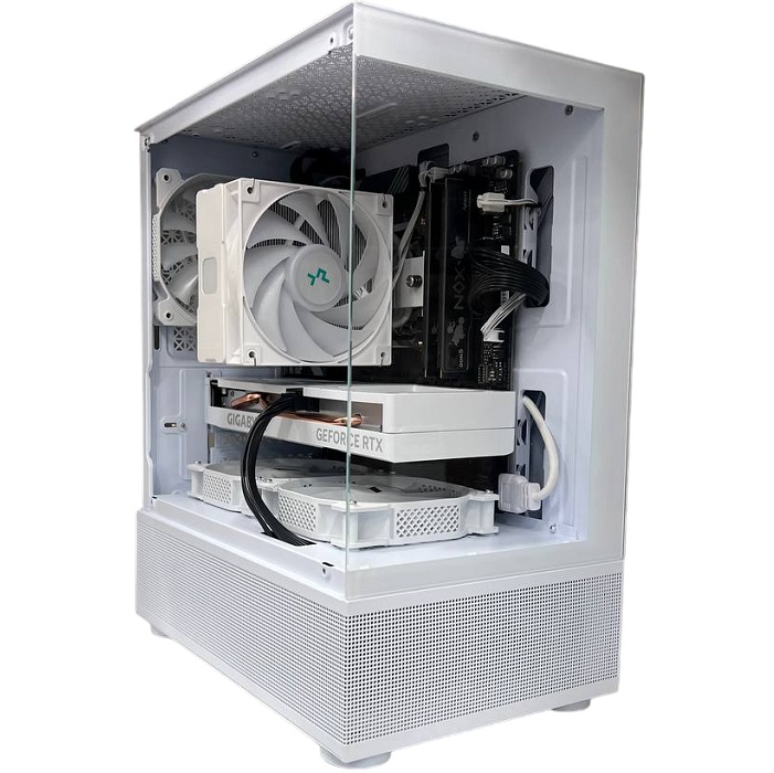 Системный блок игровой TOP BLACK 241218 (Ryzen 5 7500F/ 32GB DDR5/ SSD 1TB/ RTX 4060TI/ DOS)