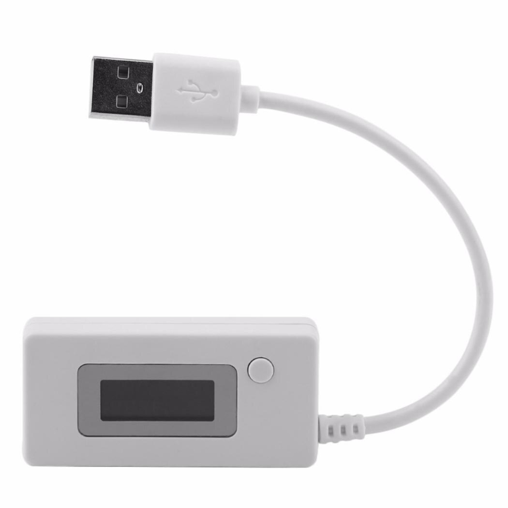 USB тестер для зарядных устройств, белый