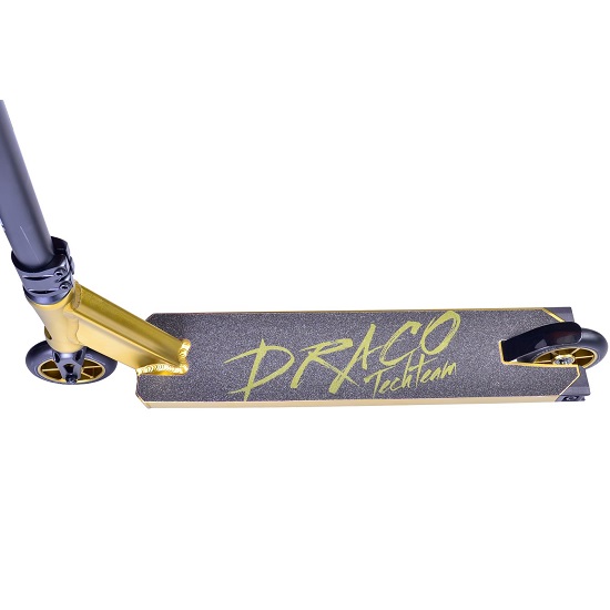 Самокат трюковый Tech Team Draco 2021 Gold