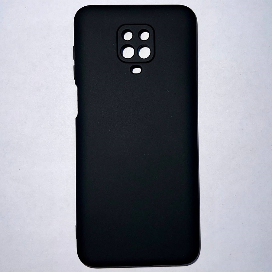 Силиконовый чехол NANO для Xiaomi Redmi NOTE 9 PRO/9S (2020) чёрный