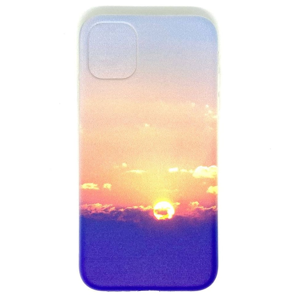 Задняя накладка GRESSO для iPhone 11. Коллекция Закат прозрачный
