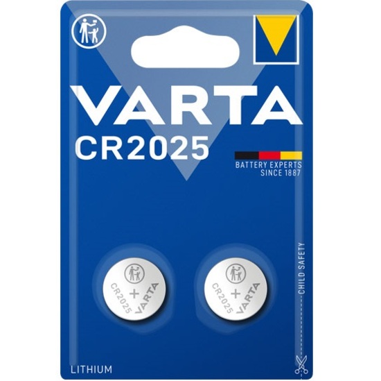 Элемент питания VARTA CR2025 BL-2 (20/100)