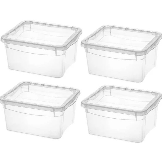 Контейнер ECONOVA прозрачный (4 шт по 2л)