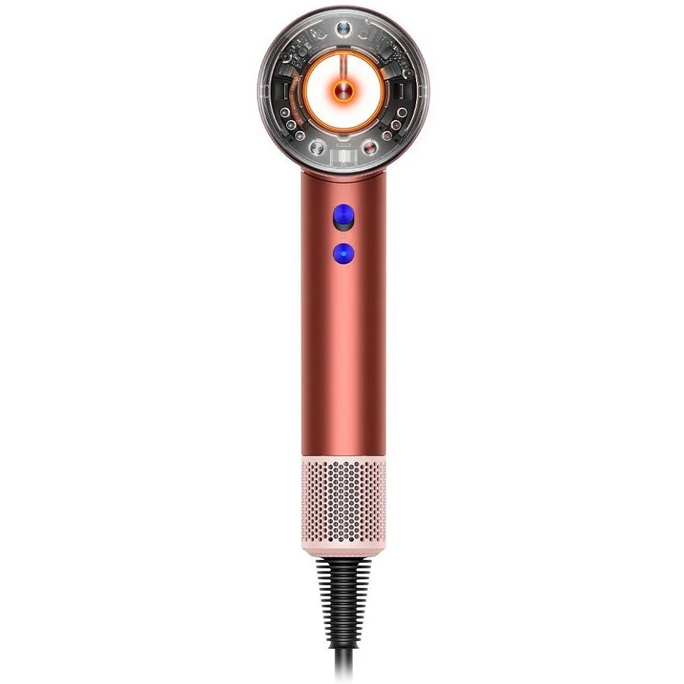 Фен Dyson Supersonic Nural HD16 Wave+Curl diffuser Gift Edition Strawberry Bronze/Blush Pink