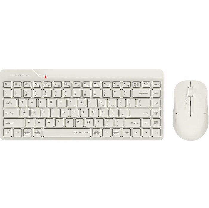 Клавиатура+мышь БП A4TECH Fstyler FG2200 Air, бежевый