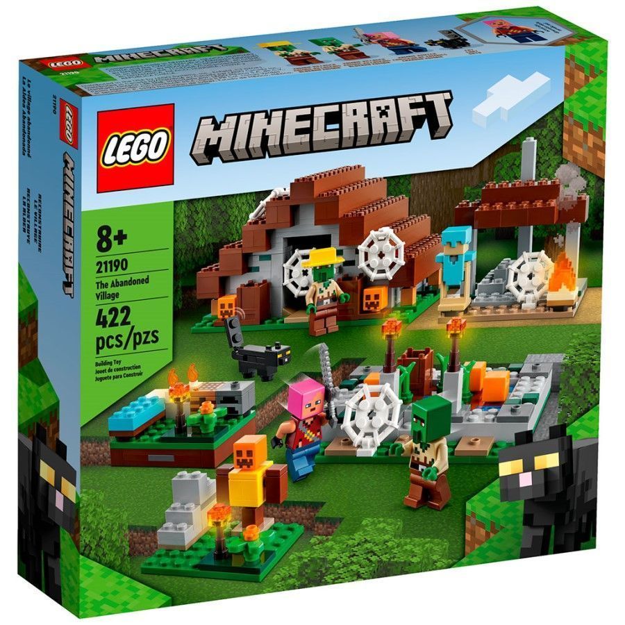 Конструктор LEGO Minecraft 21190 Заброшенная деревня Уценка 1