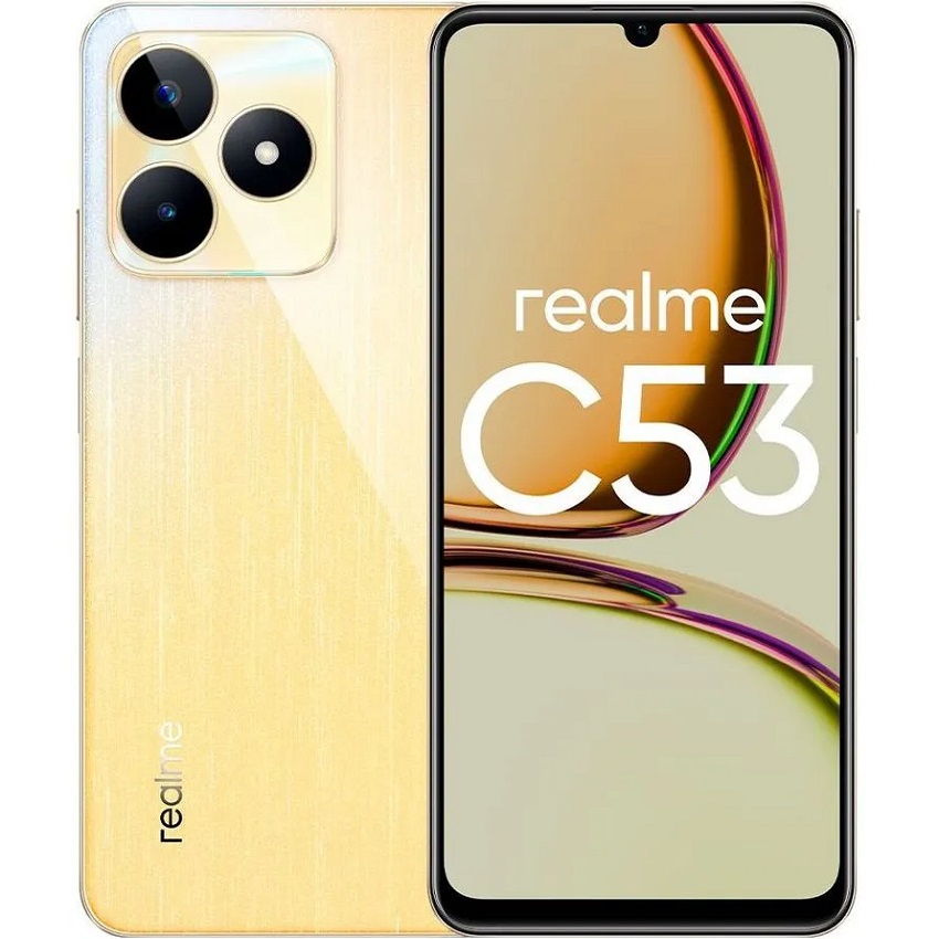 Смартфон Realme C53 6/128 Золотой (мятая упаковка)