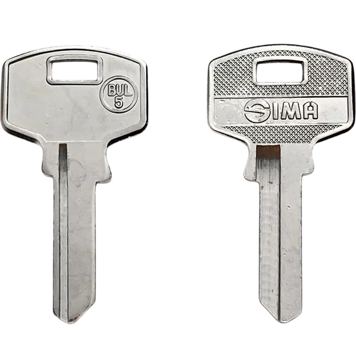 Заготовка ключа BUL-5D_x_x_BUL5_x_x Китай