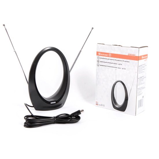 Антенна комнатная СИГНАЛ SAI 615 активная