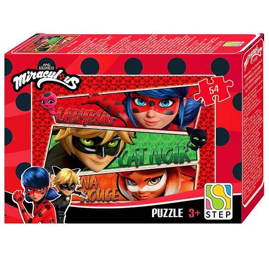 Пазл 54 "Леди Баг и Супер-Кот" (ZAGTOON – METHOD)