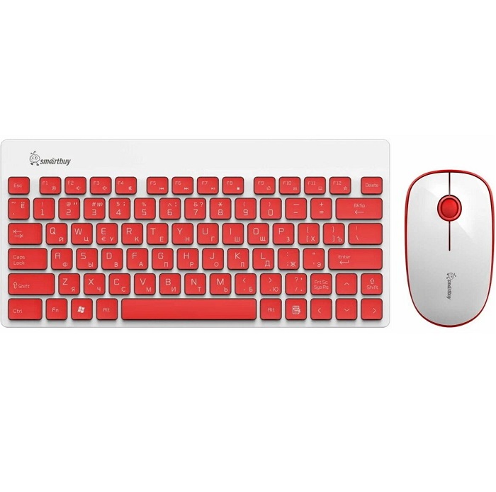 Клавиатура+мышь БП SMARTBUY 220349AG белый (SBC-220349AG-RW)