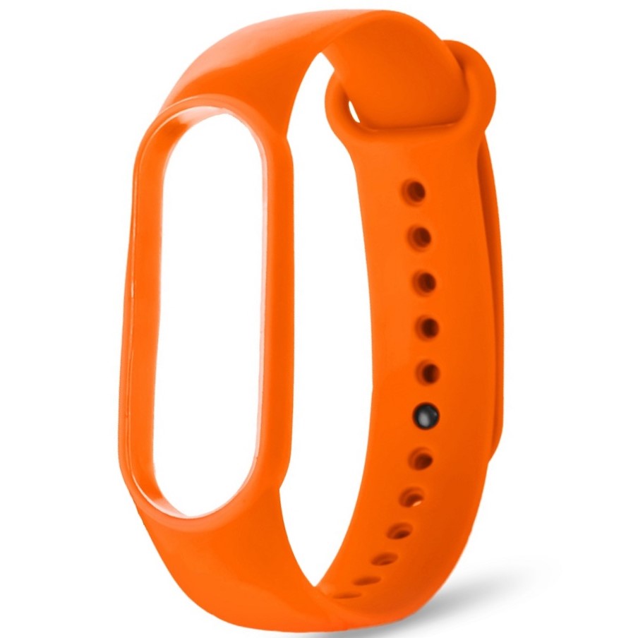 Силиконовый ремешок NONAME для Xiaomi Mi Band 5 Orange