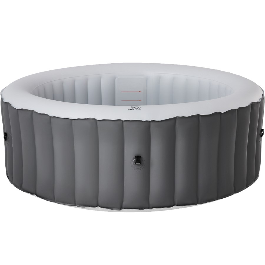 СПА-бассейн Mspa "Pebble" LR062U-GR, 930л, круглый, аэромассаж