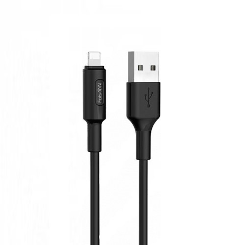 Кабель USB <--> Lightning  1.0м FAISON HX25 CAST чёрный