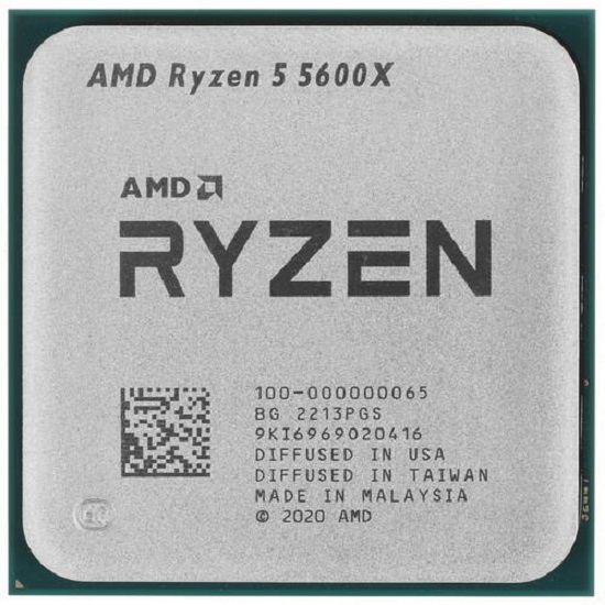 Процессор AMD Ryzen 5-5600X  AM4, 65W, 3.7 GHz, OEM