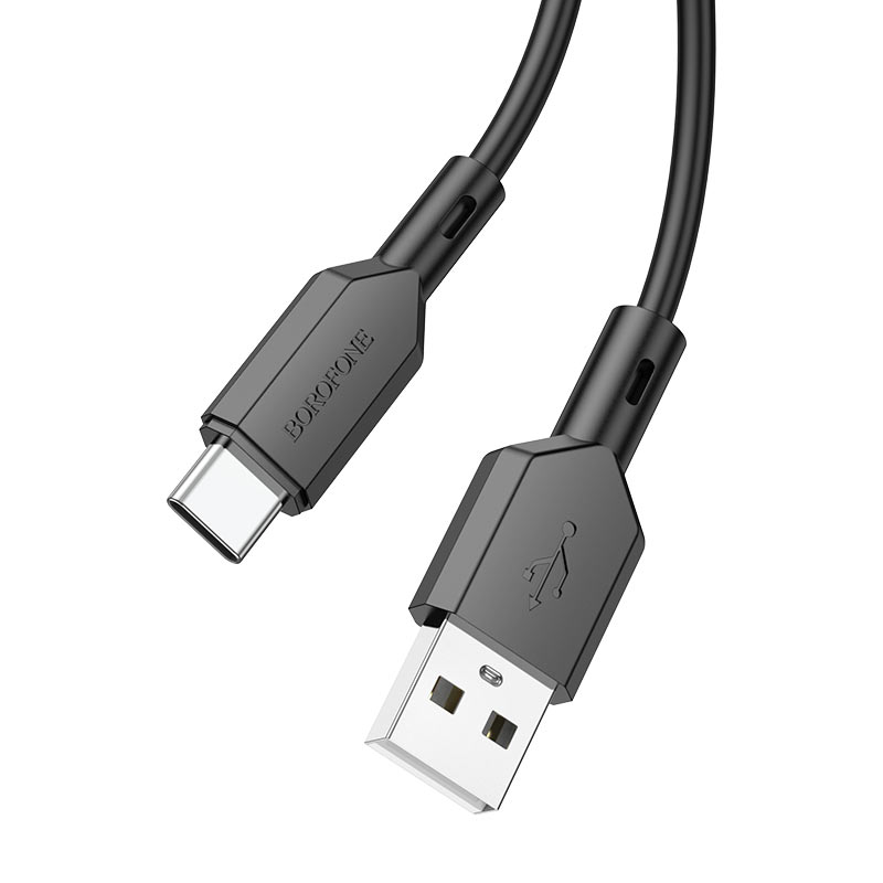Кабель USB <--> Type-C  1.0м BOFOFONE BX70 черный