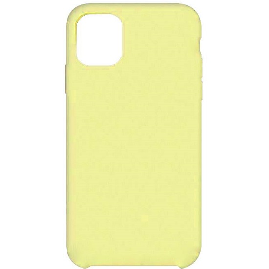 Силиконовый чехол STR Soft Touch для iPhone 11 (лимонад) 32