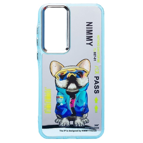 Задняя накладка PC092 для Samsung Galaxy A35 (собака) (transparent)