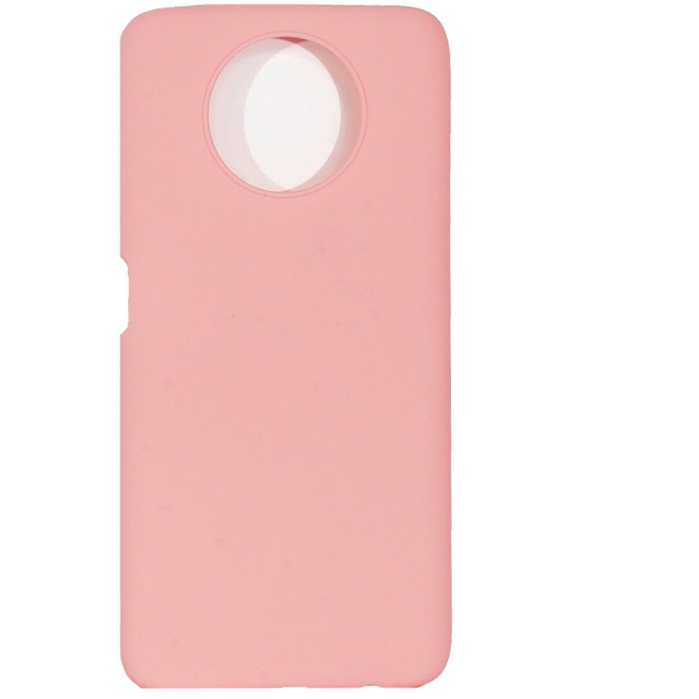 Силиконовый чехол NONAME для Xiaomi Redmi Note 9T (Розовый), матовый
