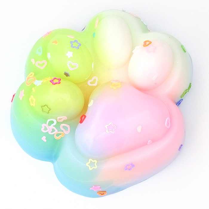 Сквиш антистресс - игрушка «Радужная лапка» 10843354