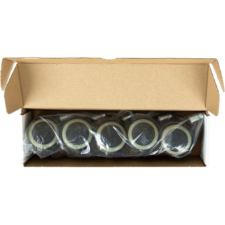 Набор колес Бюрократ CastorSetHT85/PU черный для паркета/ламината 50мм