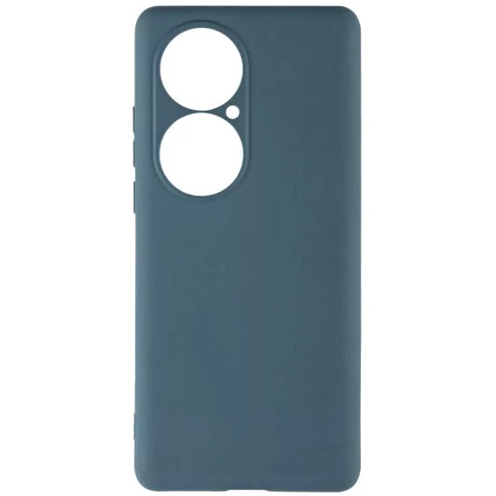 Задняя накладка ZIBELINO Soft Matte для Huawei P50 Pro (синий) защита камеры