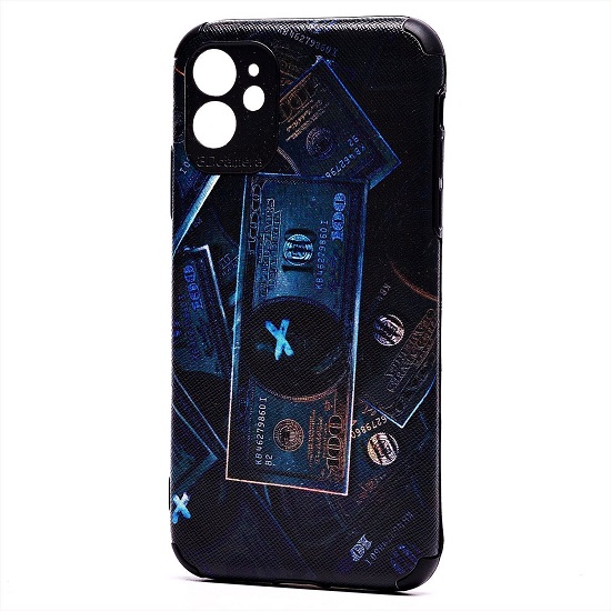 Задняя накладка SC310 для iPhone 11 (002) (black)